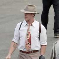 Ryan Gosling on the set of his new movie 'The Gangster Squad' photos | Picture 78993